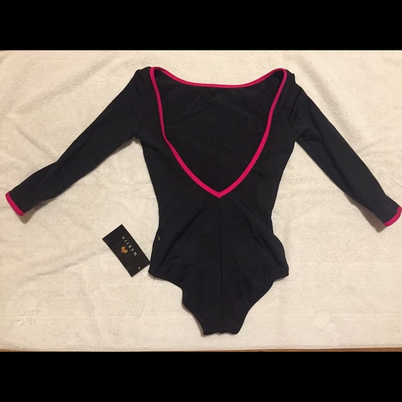 Mariia "Lara" Class Essential 3/4 Sleeve Leotard - Picture 4 of 4
